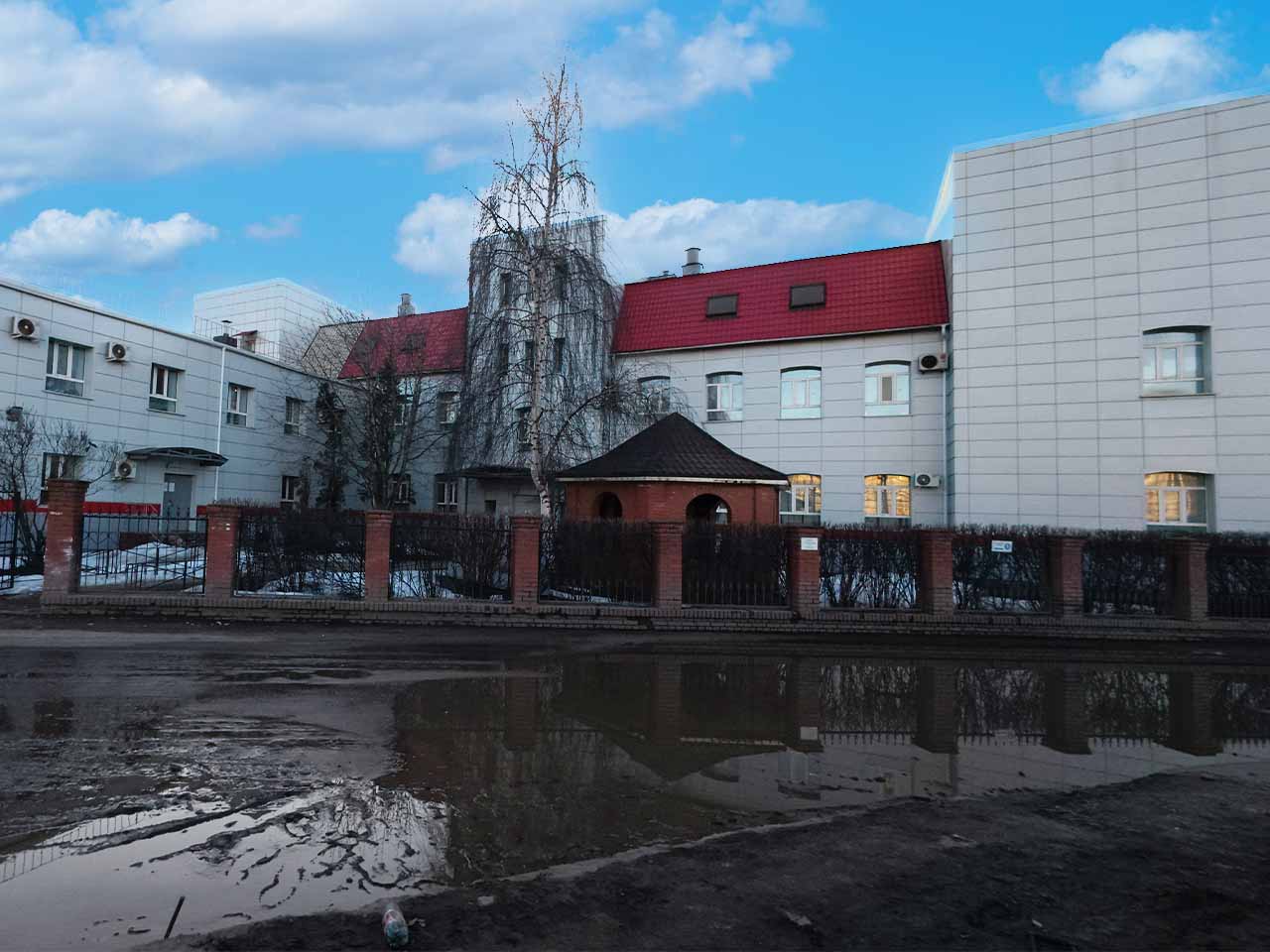 Вентилируемый фасад из металлокассет 